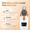 Rechargeable Pore Vacuum Cleaner - 6-in-1 Blackhead Remover with Smart Display and Suction Device