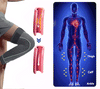 Self-heating knee brace: quick relief from pain