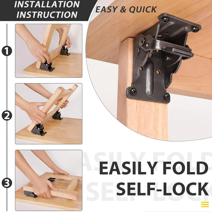 Folding Hinge Stand | Smart Support for Small Spaces