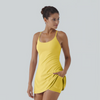 SculptEase – Shaping Backless Sports Dress with Bathroom Friendly Design