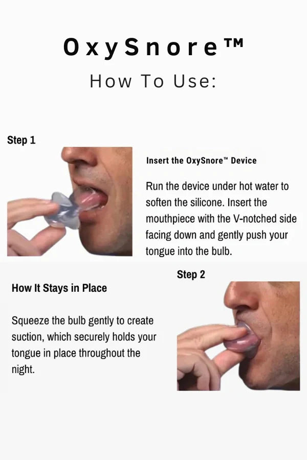 OxySnore - Stop Snoring, Start Living Energized!