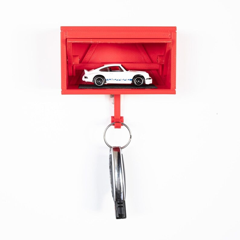 🚗🔑Industrial key holder for wall mounting