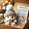 Handmade Mini Rabbit Hug 🐇 - Adorable Easter Gift for Children & Adults