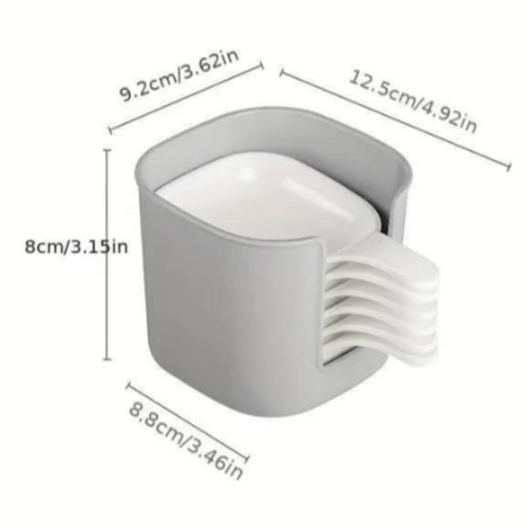 Savor Stack – Stackable Dipping Sauce Plate and Holder Set