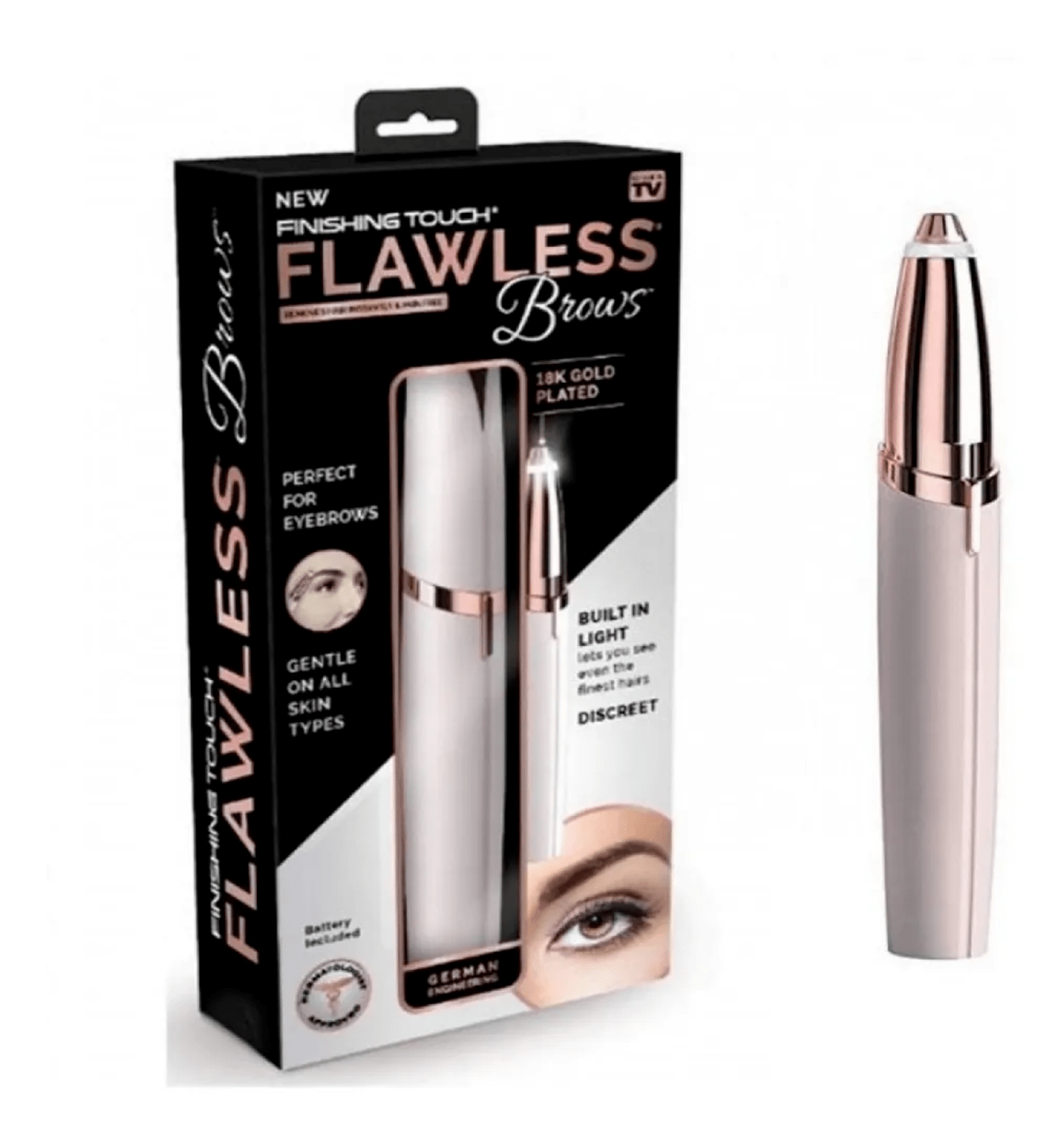 Flawless Pro Multi-Purpose Epilator, Eyebrow Shaver