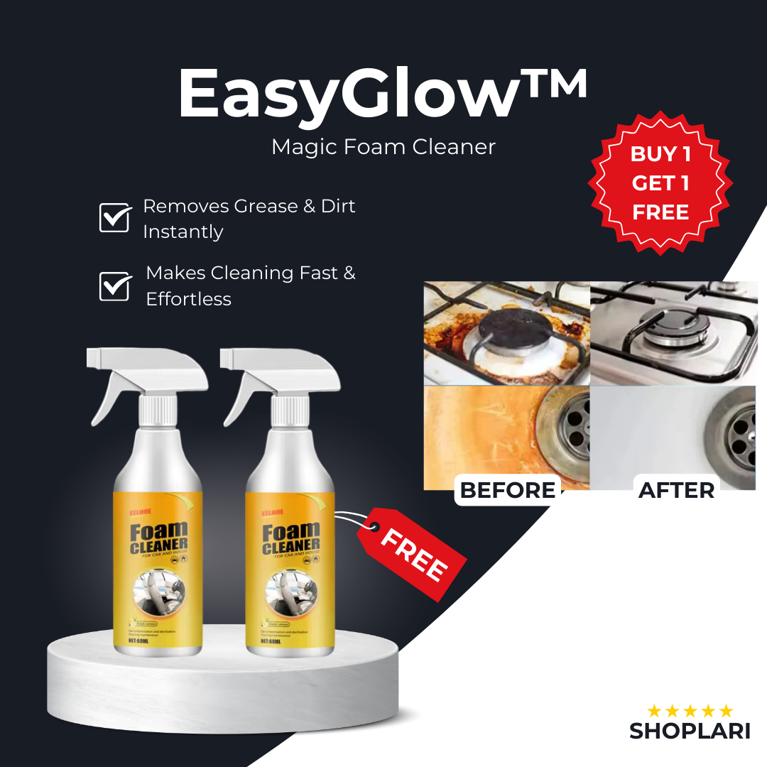 EasyGlow Magic Foam Cleaner I Last Day 1+1 FREE🔥