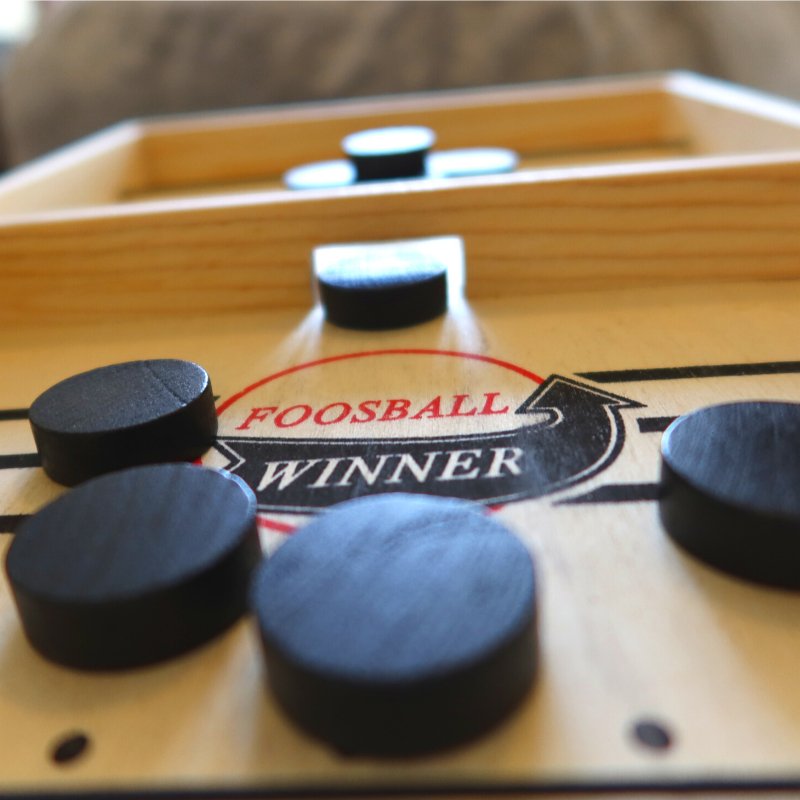 FoosballPuck - Be the first to get rid of all your discs!