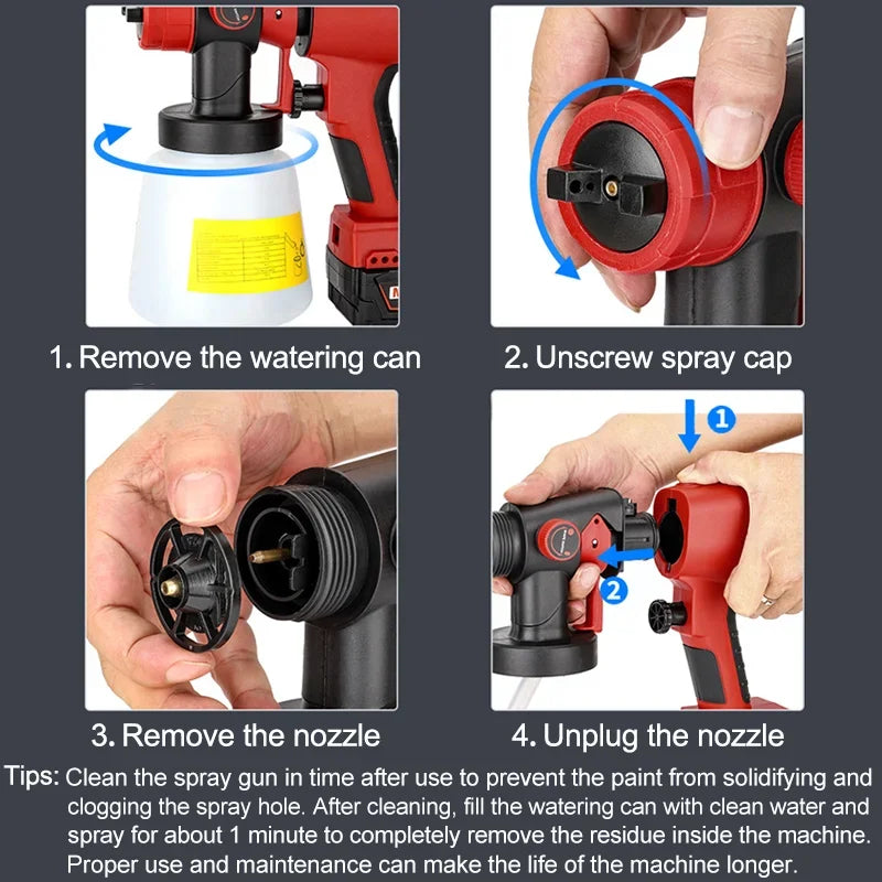 VersaSpray Universal Paint Wizard | Classic use on modern application