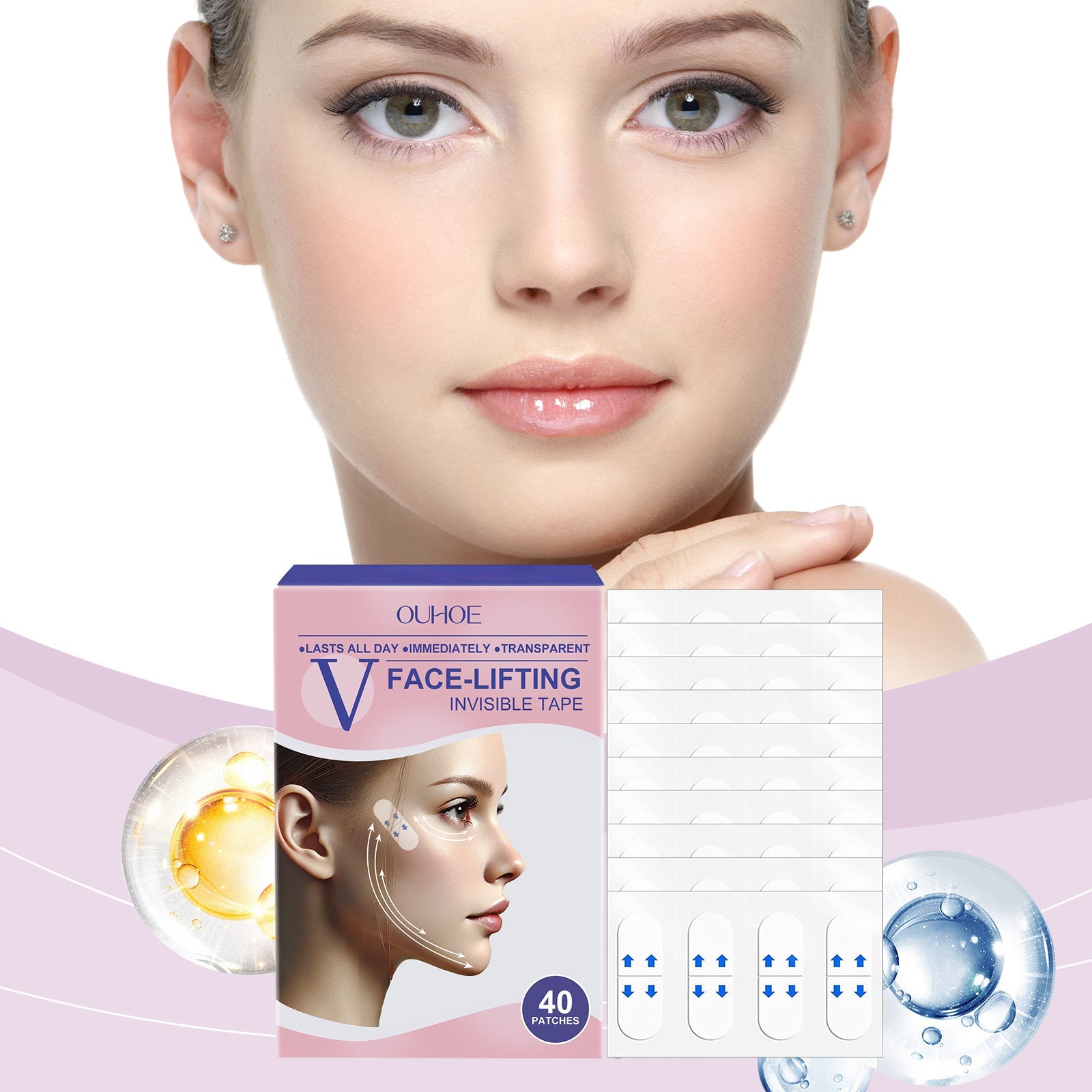 BeauAlori Invisible Face Lift Tape