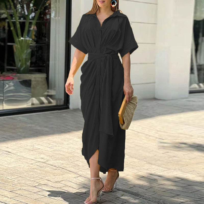 Eliza | Elegant Summer Linen Dress