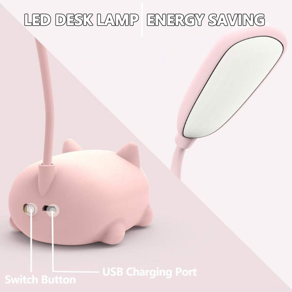 USB Cat Lamp – Mini LED Night Light with Soft Glow