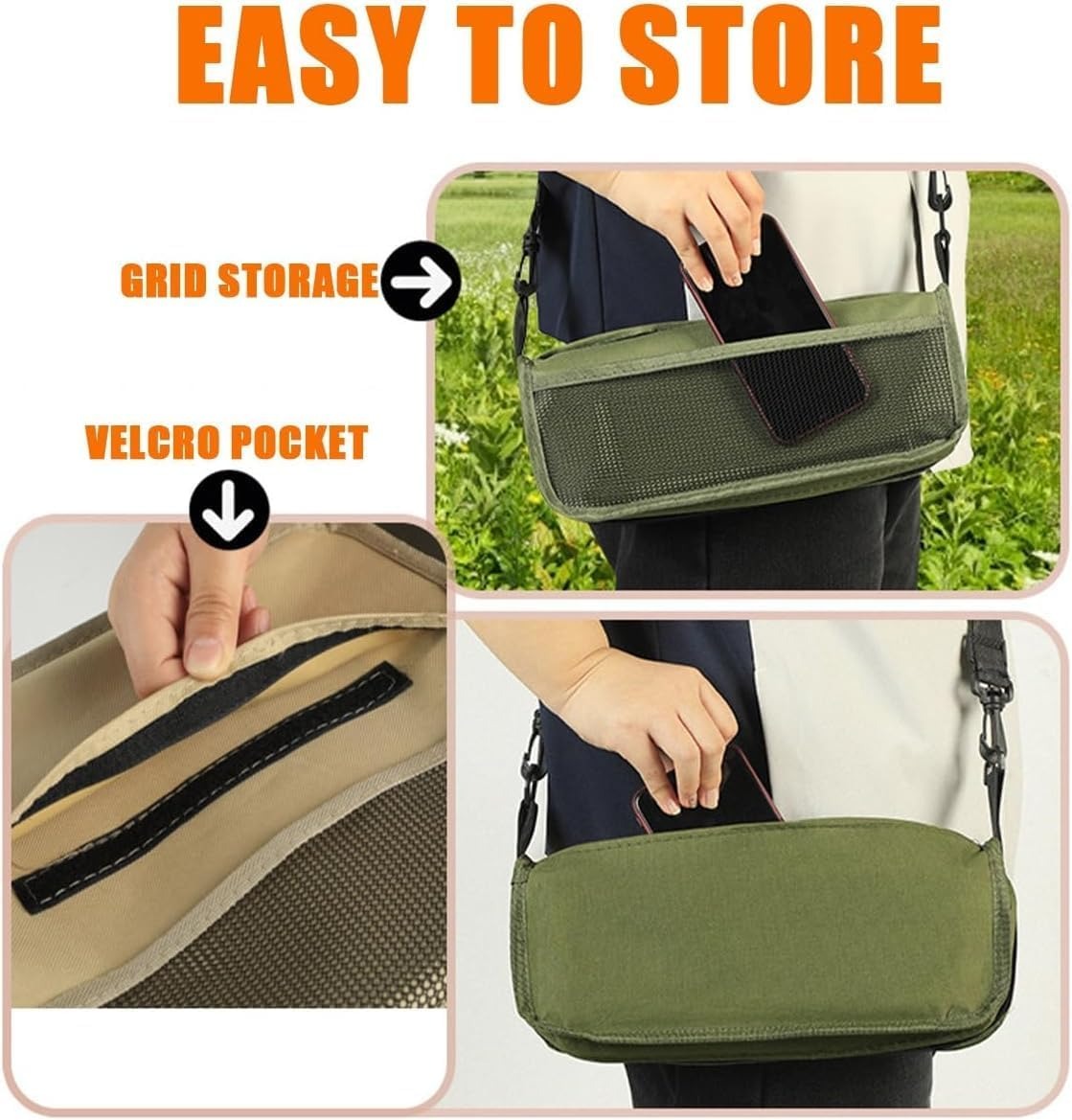 Folding Stool – Stable, Lightweight, and Waterproof for On-the-Go Use