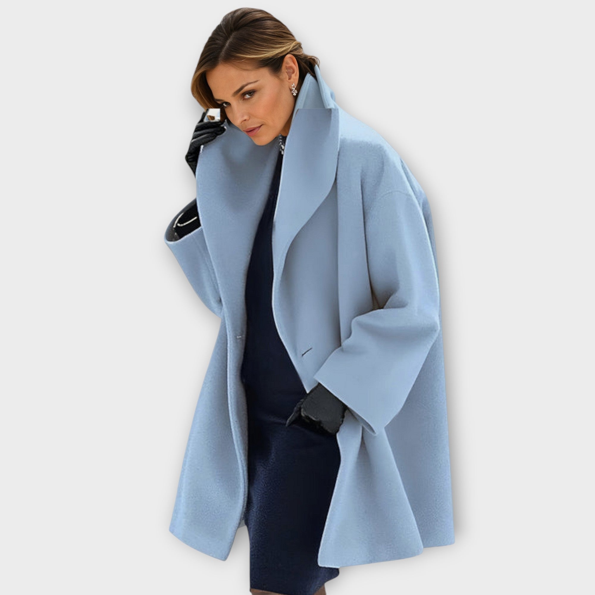 Isabelle - Elegante jas met opstaande kraag