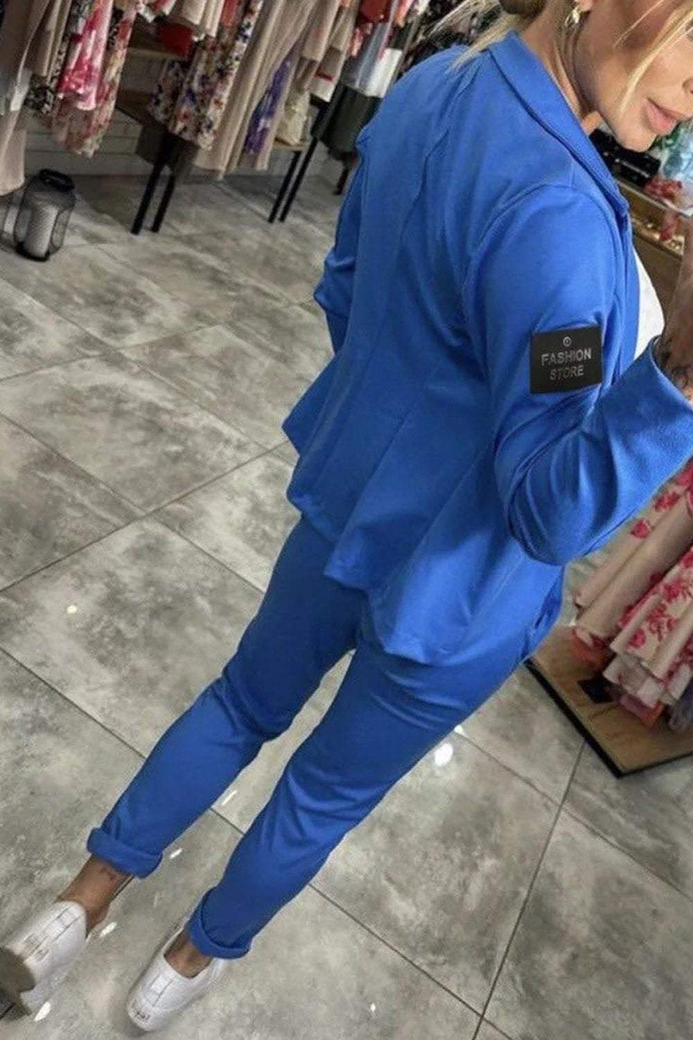 Dulce™ – Two-Piece Set | Top Jacket & Elastic Pants