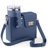Crossbody Bag with Sports Water Bottle Holder For Women