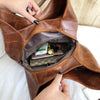 【🎊2025 New Products】👜Women's Large Capacity Retro Soft Leather Shoulder Bag.