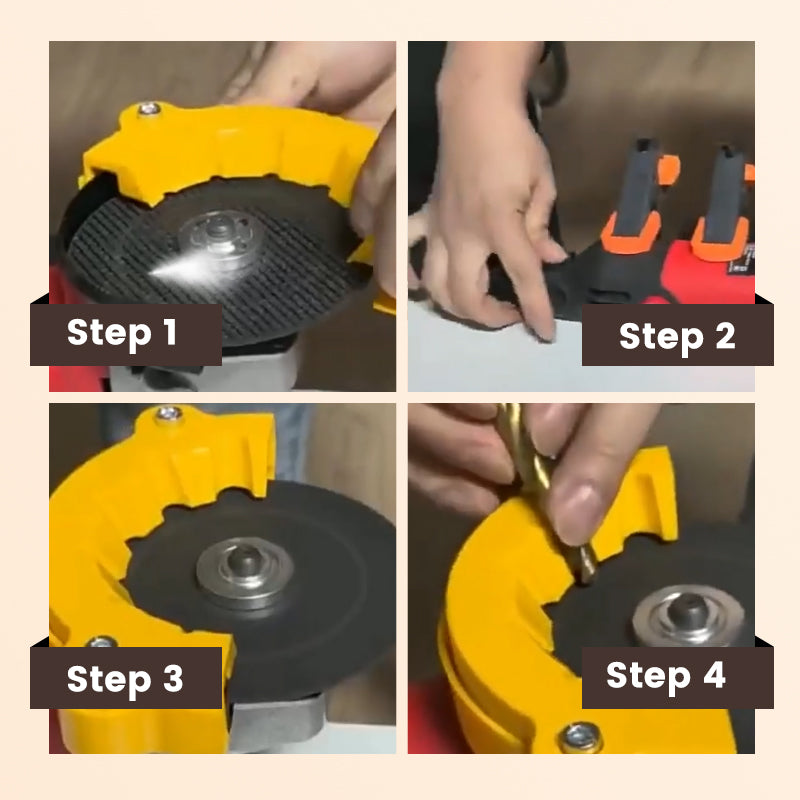 Sharpen your metal drills with precision in just a few seconds
