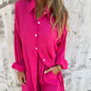 Women's 2-piece casual sportswear,Women's long sleeve shirt and shorts two-piece set