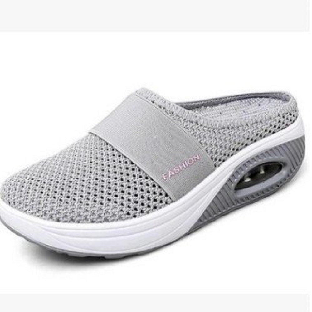 🔥 Lightweight women's moccasins with mesh and a low cutout