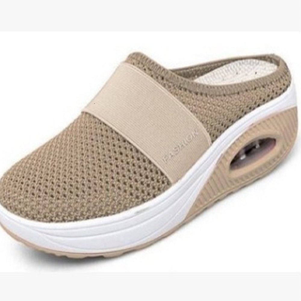 🔥 Lightweight women's moccasins with mesh and a low cutout