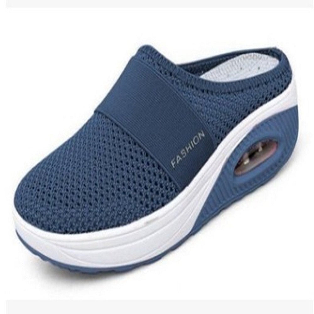 🔥 Lightweight women's moccasins with mesh and a low cutout