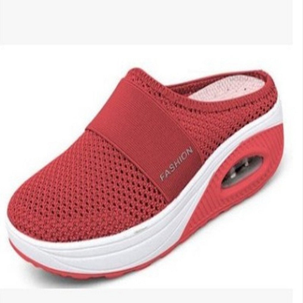 🔥 Lightweight women's moccasins with mesh and a low cutout