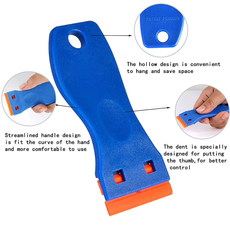 Multifunctional Scraper for Removing Glue