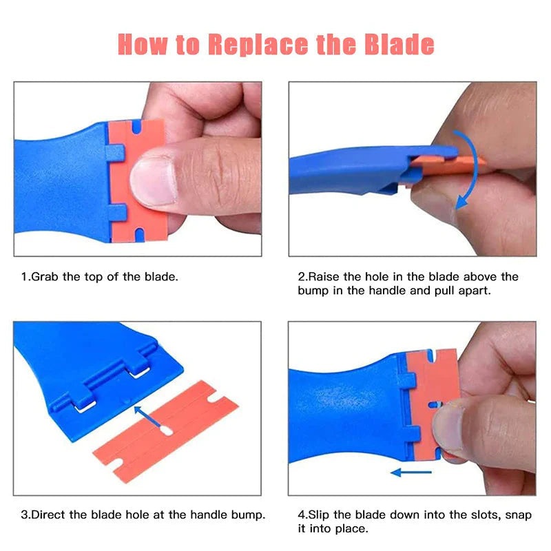 Multifunctional Scraper for Removing Glue