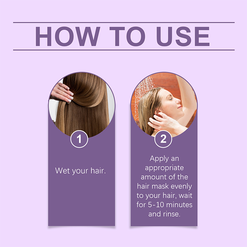 Purple Hair Mask for Yellowing