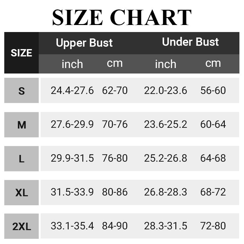 Strapless non-slip bra for women
