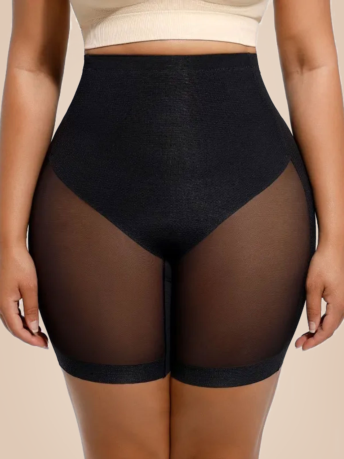 Seamless High-Waist Shaper Shorts