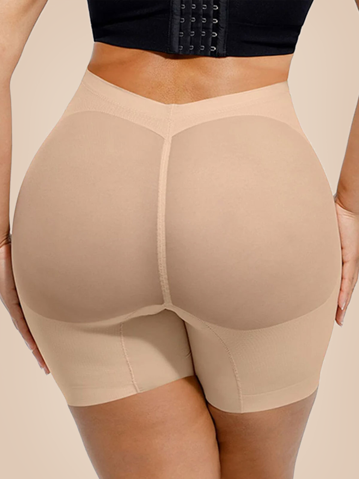 Seamless High-Waist Shaper Shorts