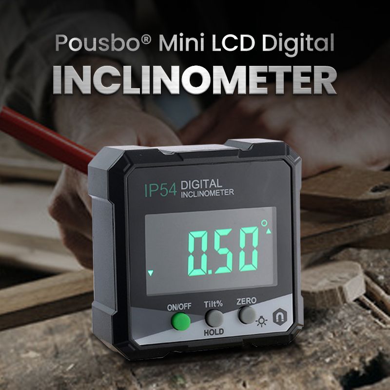 Mini LCD Digital Inclinometer Angle Gauge