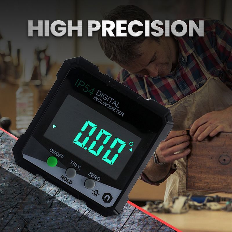 Mini LCD Digital Inclinometer Angle Gauge