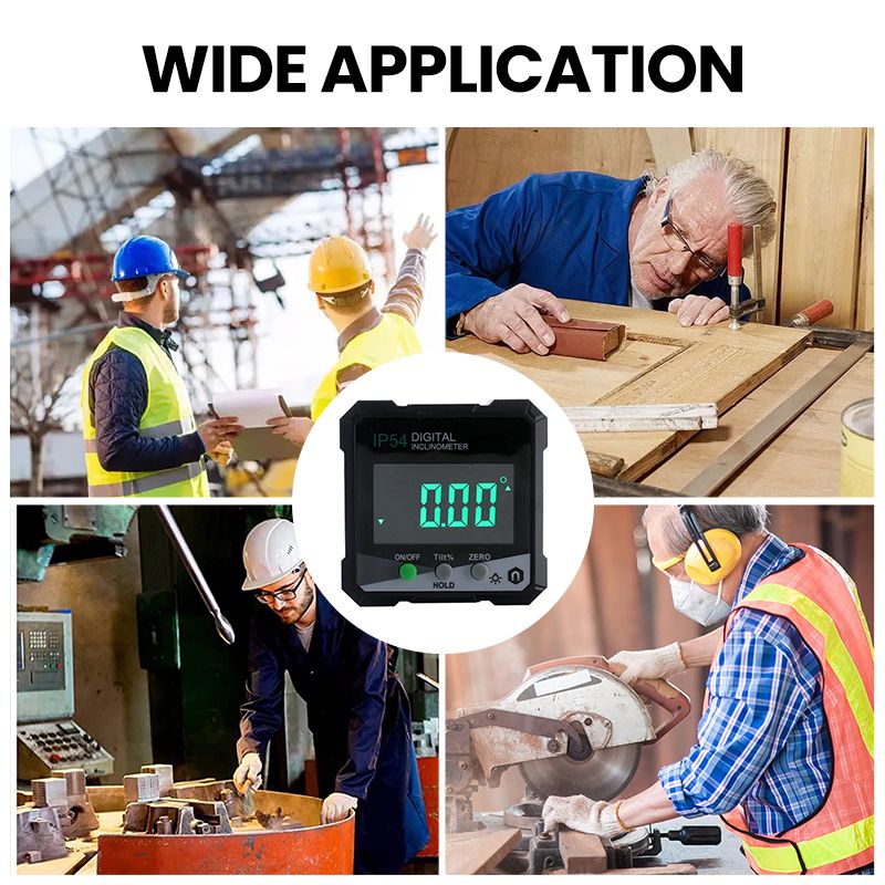 Mini LCD Digital Inclinometer Angle Gauge