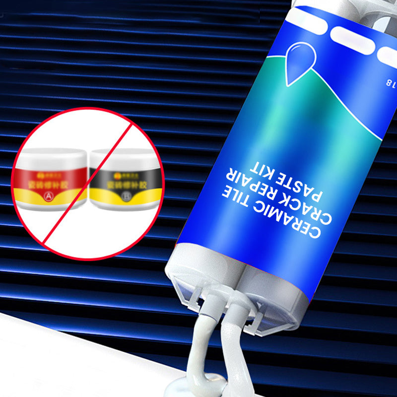 Repair Paste Set for Cracks in Ceramic Tiles