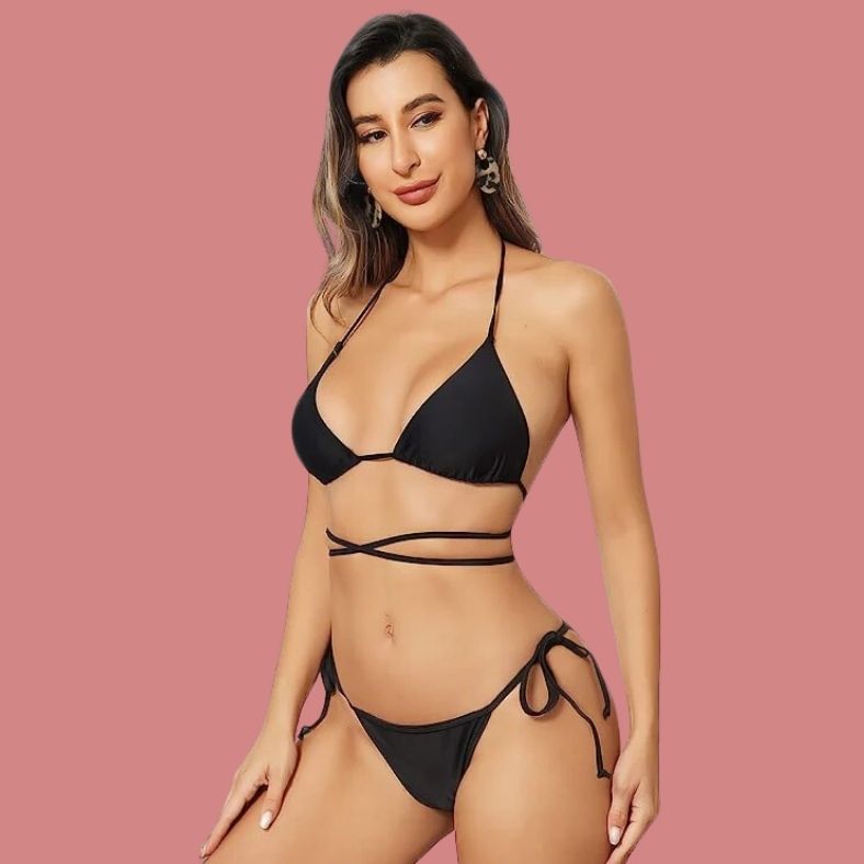 SunShade Criss-Cross Bikini Set