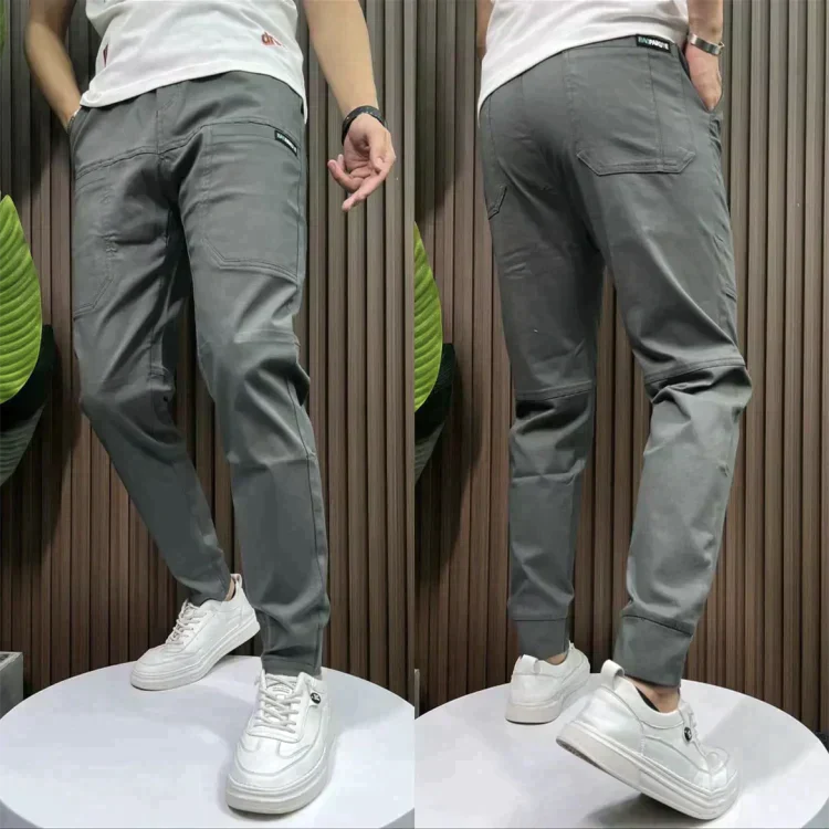 Mike | stretchy cargo broek