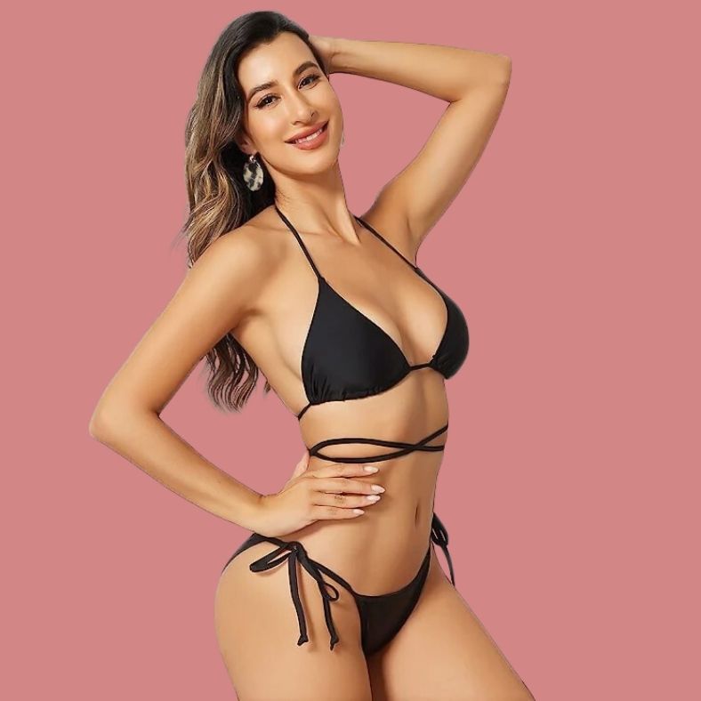 SunShade Criss-Cross Bikini Set