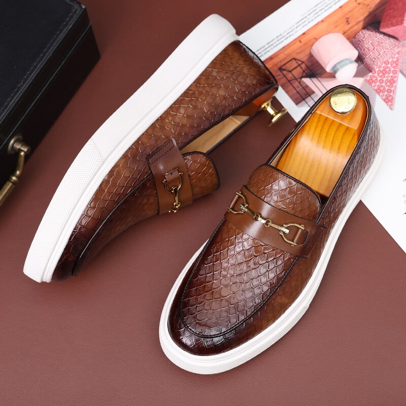 Edmund™ - Super stijlvolle leren loafers voor heren