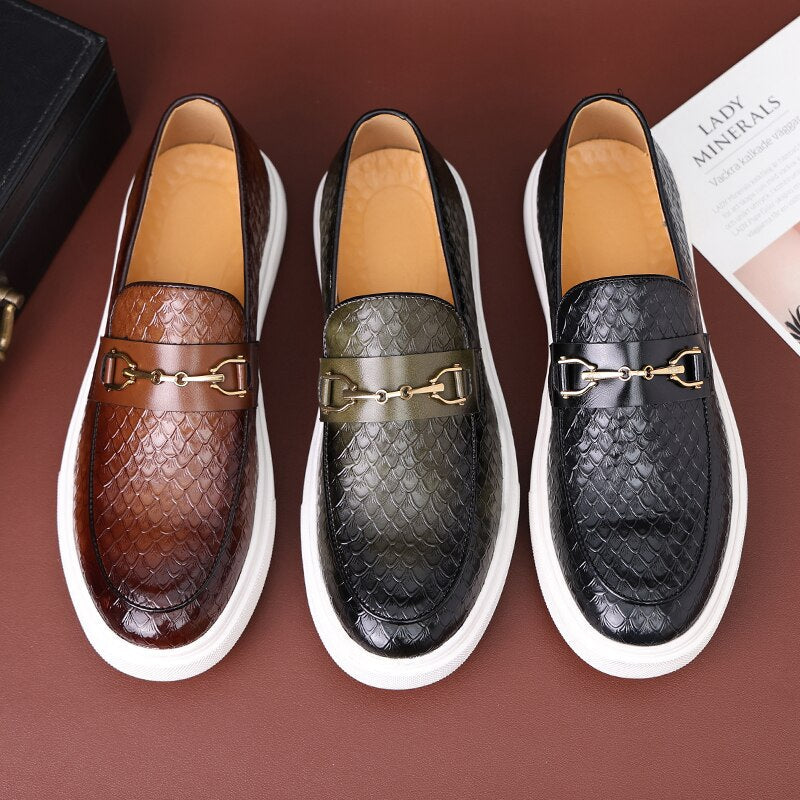 Edmund™ - Super stijlvolle leren loafers voor heren